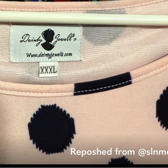 Dainty Jewells Pink Polka Dot Maxi Dress - Picture 2 of 3